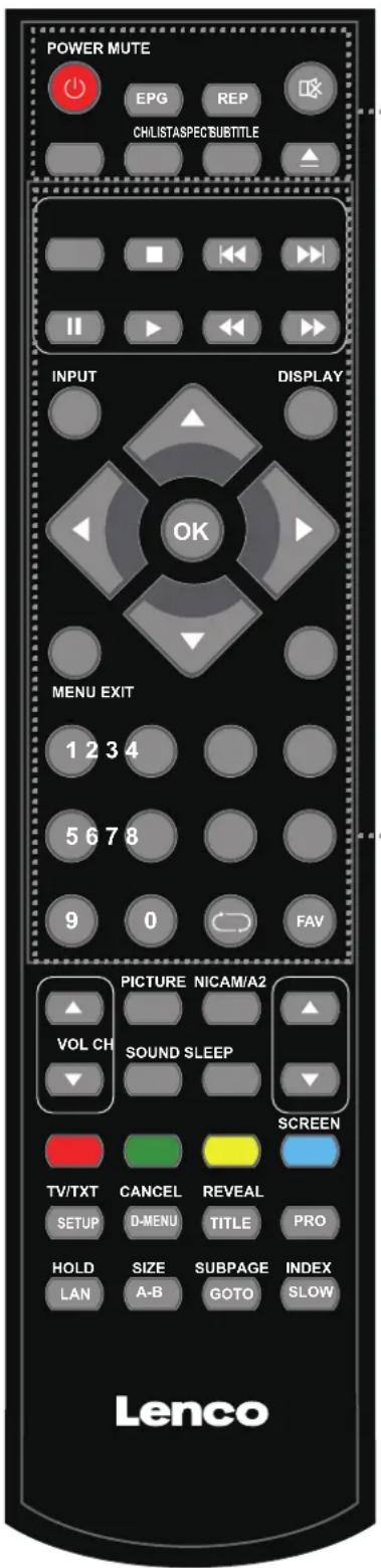 LENCO DVL-1662BK - Présentation du produit - 2