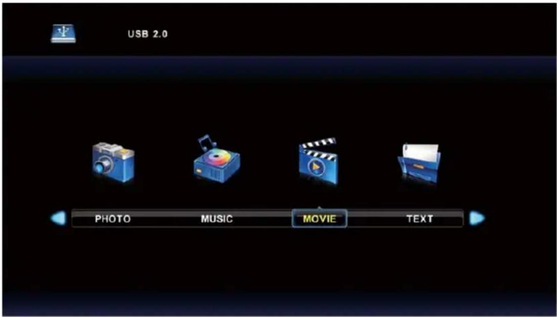LENCO DVL-1662BK - Movie Menu - 1