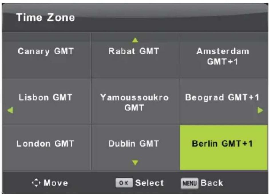LENCO DVL-1662BK - Time Zone (Fus. hor.) - 1