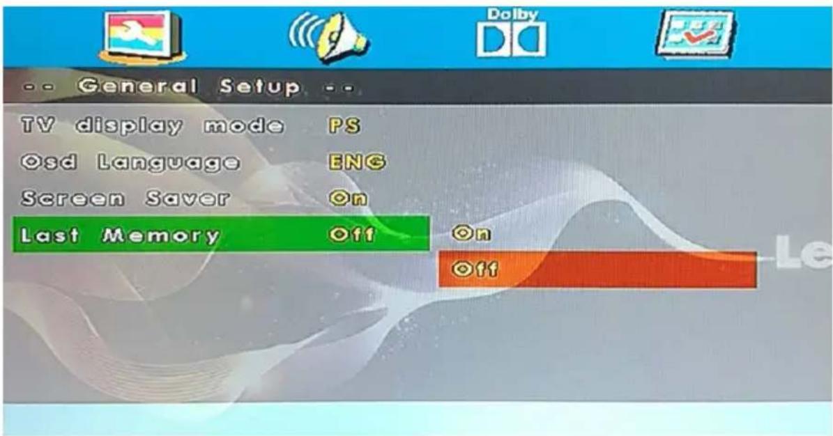 LENCO DVL-1662BK - Last Memory - 1