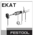 FESTOOL UG-CSC-SYS - Entretien et maintenance - 2