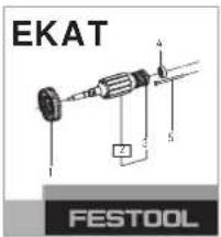 FESTOOL TXS Li 2 6-Plus - Risiko for kvæstelser, elektrisk stød - 2