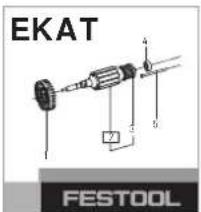 FESTOOL TXS Li 2 6-Plus - Nebezpečí poranění elektrickým proudem - 2