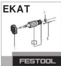 FESTOOL TXS Li 2 6-Plus - Опасность травмирования, удар током - 2