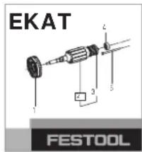 FESTOOL TXS Li 2 6-Plus - Perigo de ferimentos, choque elétrico - 2