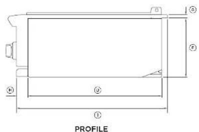 DCS GDE1-30 - PRODUCT DIMENSIONS - 2