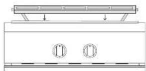 DCS GDE1-30 - Replacing the griddle plate - 2