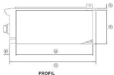 DCS GDE1-30 - DIMENSIONS DU PRODUIT - 2