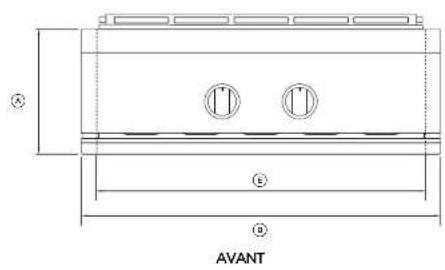 DCS GDE1-30 - DIMENSIONS DU PRODUIT - 1