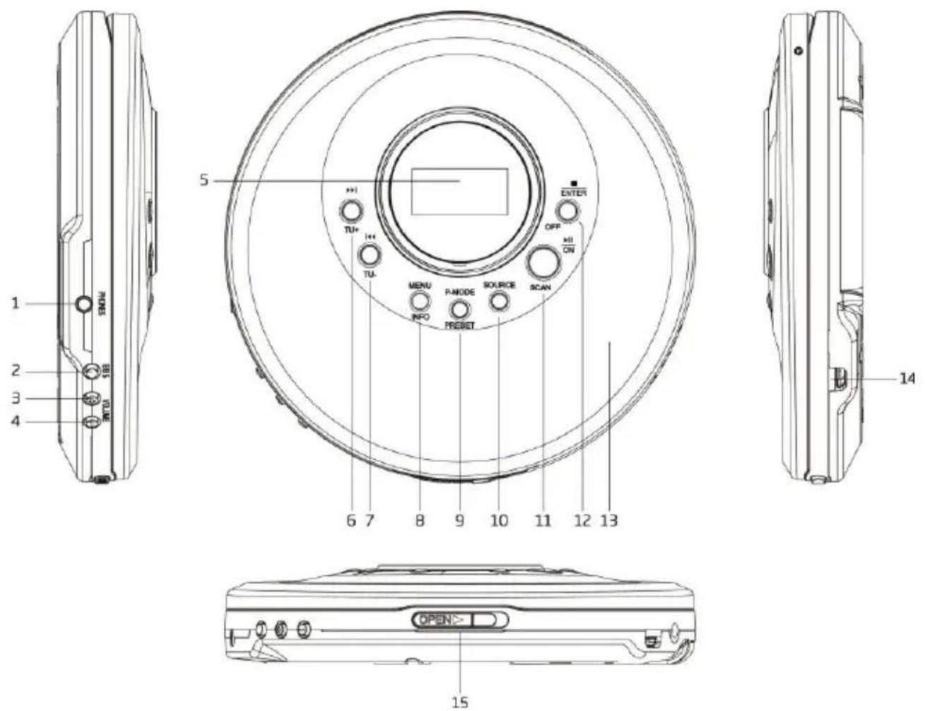 LENCO CD-400GY (V2) - ACCESSORIES - 4