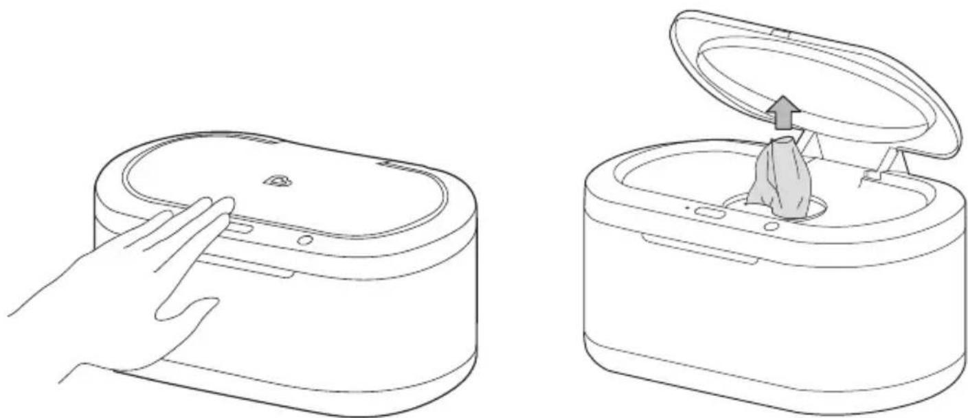 Munchkin Touch Free Wipe Warmer - INSTRUCCIONES DE USO DEL CALENTADOR DE TOALLITAS SIN CONTACTO - 1