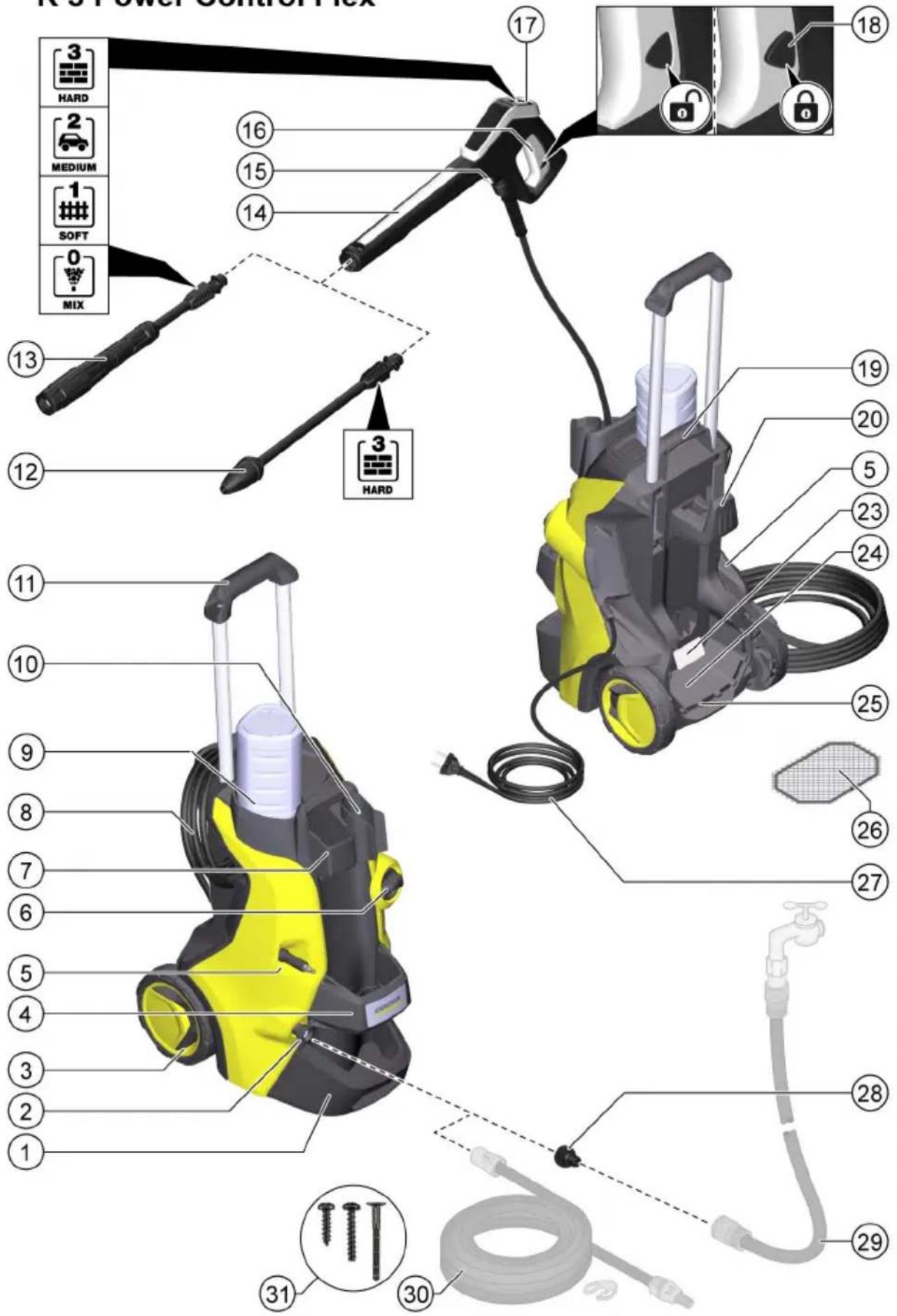 Kärcher K 5 Power Control Flex Home - 2
