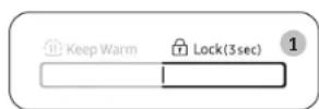 SAMSUNG MG32DG4524CTE1 - Using the lock features - 1