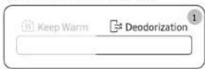 SAMSUNG MS23DG4504AGE - Using the deodorization features - 1