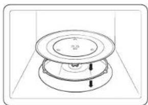 SAMSUNG MS23DG4504AGE - Piatto girevole - 1
