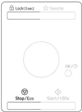 SAMSUNG MS23DG4504AGE - Arrêt du signal sonore - 1