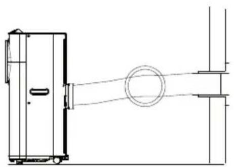 Klarstein Kraftwerk Smart 10K - Mounting of the exhaust pipe - 1