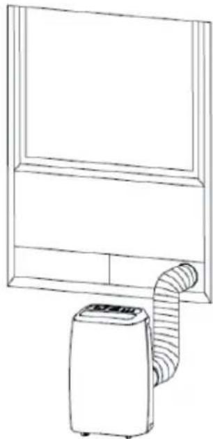 Klarstein Iceblock Prosmart 12 - Installation of the window slider set (not included/separately available) - 2
