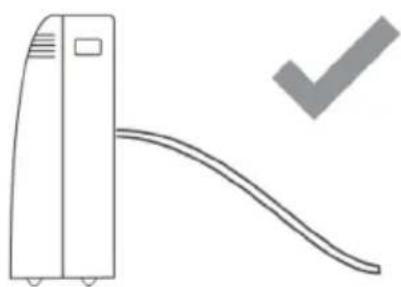 Klarstein Grandbreeze Pro 14K - Permanent drainage via the lower water outlet - 5
