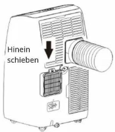 Klarstein Grandbreeze Pro 14K - INSTALLATION DES ABLUFTSCHLAUCHS - 4