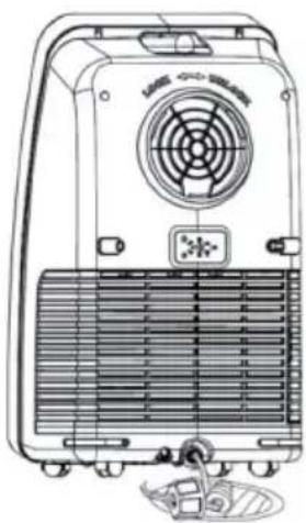 Klarstein Metrobreeze New York Smart 7K - Pour vidanger l'eau - 1