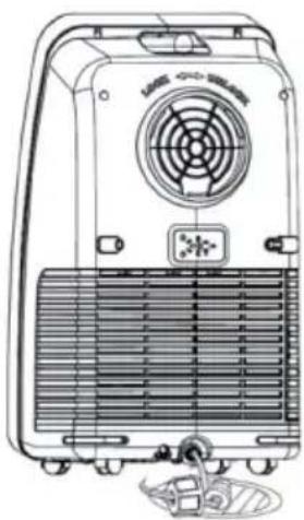 Klarstein Metrobreeze New York Smart 7K - Wasser ablassen - 1