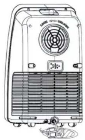 Klarstein Metrobreeze New York Smart 7K - Drenar el agua - 1