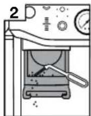 SAGE the Barista Express Impress BES876 - CLEANING THE TAMP SYSTEM - 2