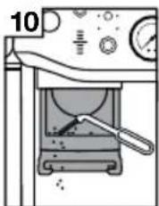 SAGE the Barista Express Impress BES876 - NETTOYAGE AVANCE DU BROYEUR CONIQUE - 10