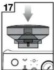 SAGE the Barista Express Impress BES876 - ADVANCED CLEANING FOR THE CONICAL BURR GRINDER - 17