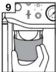 SAGE the Barista Express Impress BES876 - ADVANCED CLEANING FOR THE CONICAL BURR GRINDER - 9