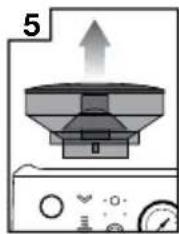SAGE the Barista Express Impress BES876 - ADJUSTING CONICAL BURRS - 5