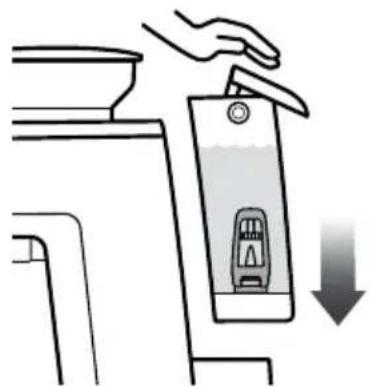 SAGE the Barista Express Impress BES876 - Filling the Water Tank - 2