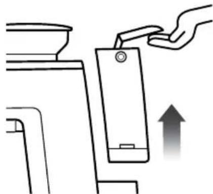 SAGE the Barista Express Impress BES876 - Filling the Water Tank - 1