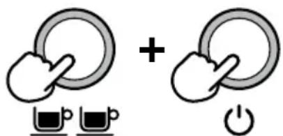 SAGE the Barista Express Impress BES876 - El piloto LIMPIEZA/DESCALCIFICACION i se iluminará cuando se requiera un ciclo de descalcificacion. - 1