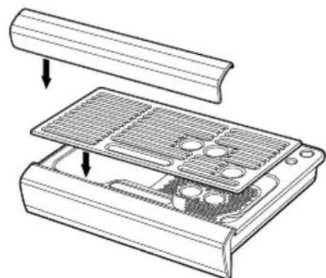 SAGE the Barista Express Impress BES876 - Attaching the Drip Tray - 1