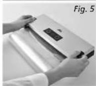 Solis Vac Smart 557 - EFFECTUER UNE SOUDURE SUR UN FILM POUR OBTENIR UN SACHET - 5