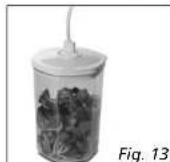 Solis Vac Smart 557 - Vacuuming of Solis containers with twist-knob on the lid (see Fig. 11) - 3