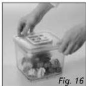 Solis Vac Smart 557 - Vacuuming Solis containers without twist-knob on the lid (see Fig. 15) - 2