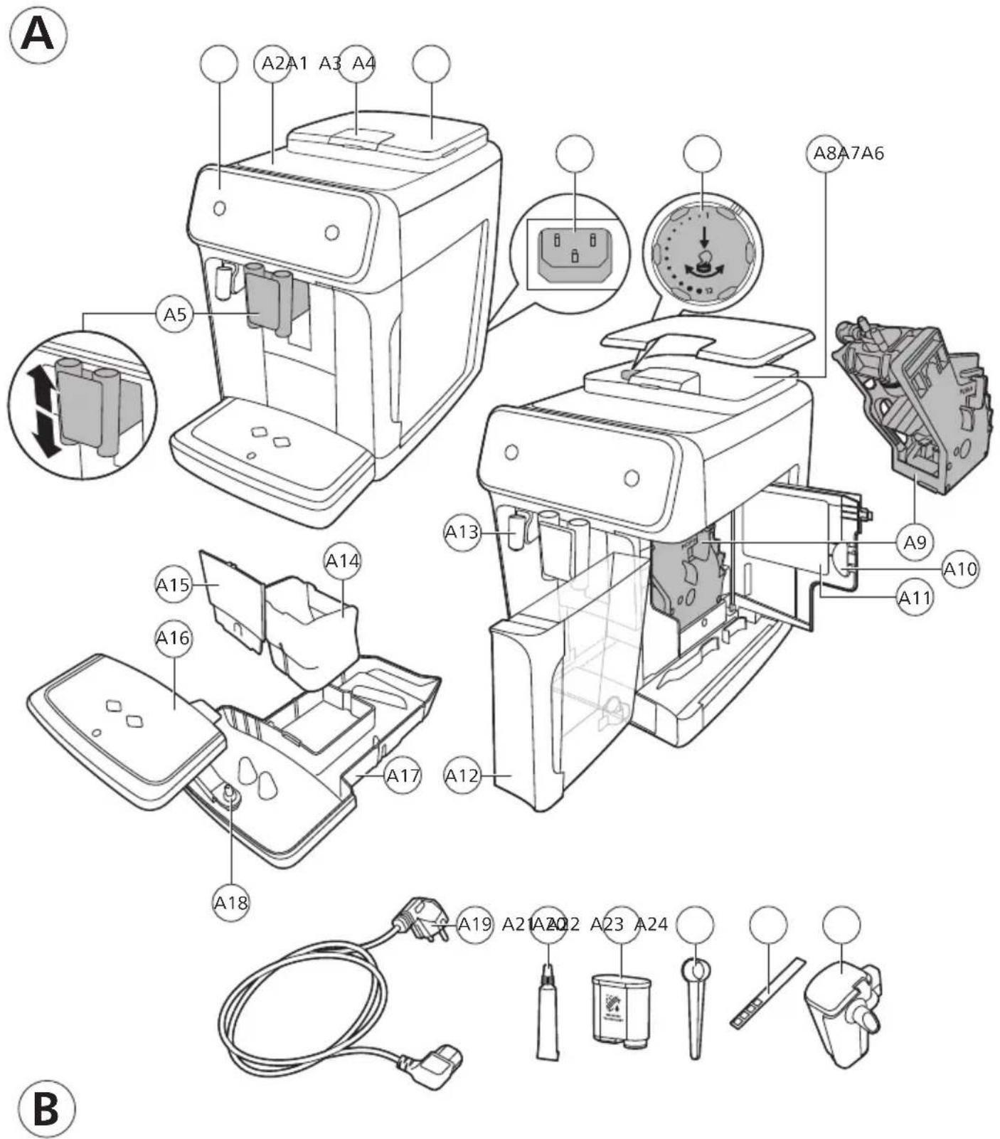 PHILIPS 5500 Series LatteGo EP5547 - 6