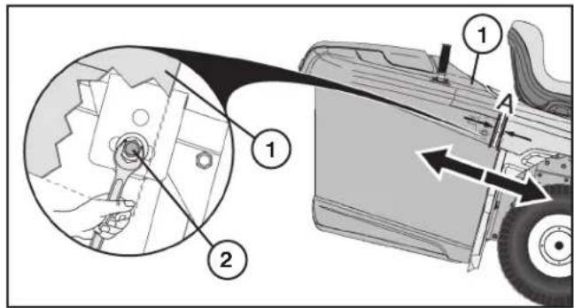 HUSQVARNA TC 139T - HORIZONTALE EINSTELLUNG - 1