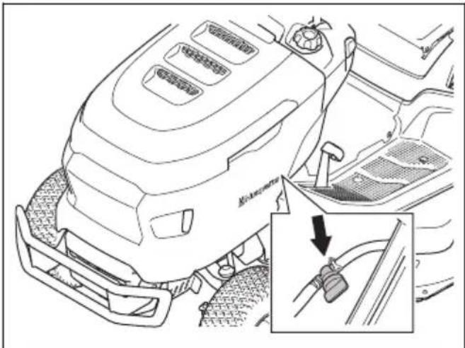 HUSQVARNA TS 215T - Zu erledigen, bevor Sie das Gerät starten - 2