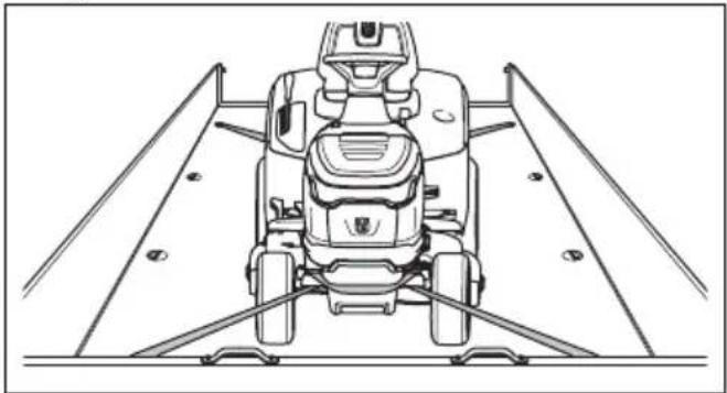 HUSQVARNA TS 217T - So sichern Sie des Geräts für den Transport - 6