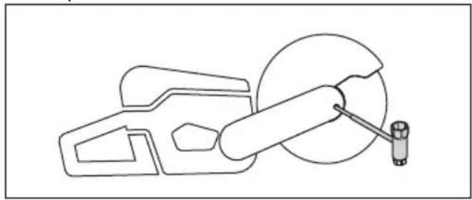 HUSQVARNA K 540i - Installation du disque de coupe - 4
