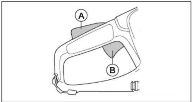 HUSQVARNA K 540i - Vergrendeling voedingsschakelaar - 1