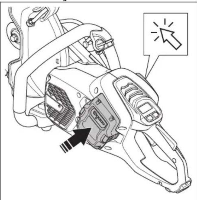 HUSQVARNA K 540i - So starten Sie das Gerät - 2