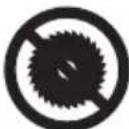 HUSQVARNA K 540i - Symbols on the product - 8