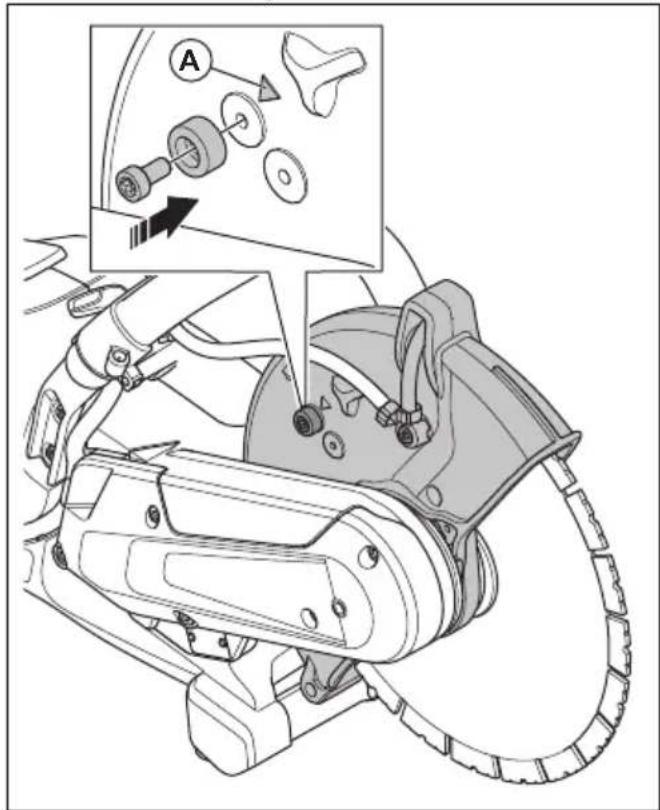 HUSQVARNA K 540i - To set the pipe cutting mode - 5