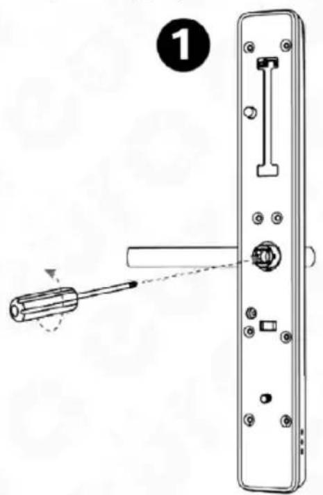 Eura ELH-71H4 - USTAWIENIE ORIENTACJI - FRONT KLAMKI - 1