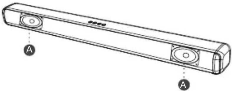 LENCO SB-042LEDBK - LUIDSPREKERS - 1